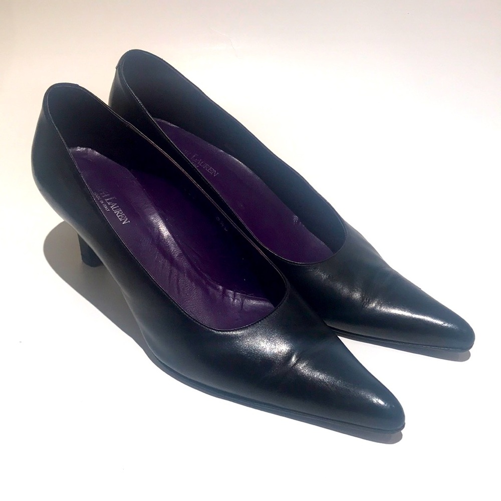 Ralph Lauren leather pumps